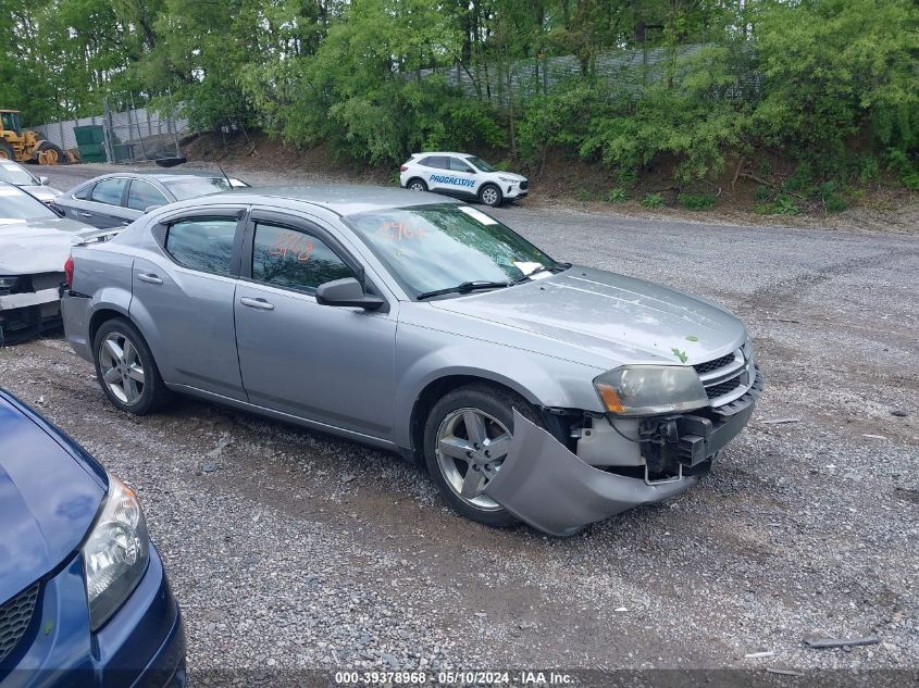 2013 Dodge Avenger Se V6 VIN: 1C3CDZAG2DN768643 Lot: 39378968