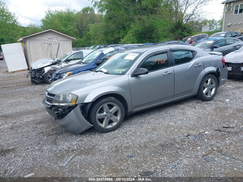 2013 Dodge Avenger Se V6 VIN: 1C3CDZAG2DN768643 Lot: 39378968