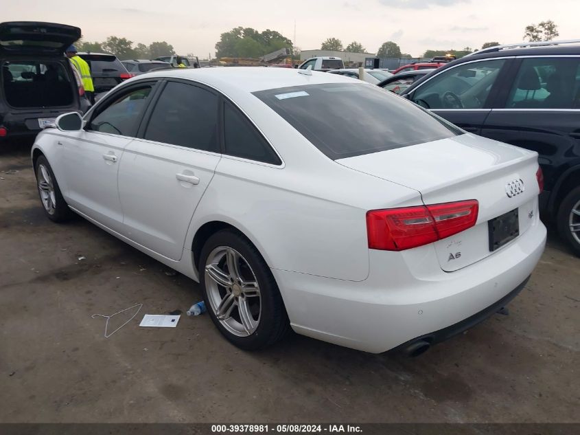 2012 Audi A6 3.0 Premium VIN: WAUBGAFC9CN004600 Lot: 39378981