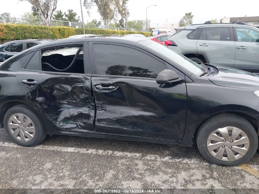 2020 Kia Rio S VIN: 3KPA24AD0LE321958 Lot: 39378982
