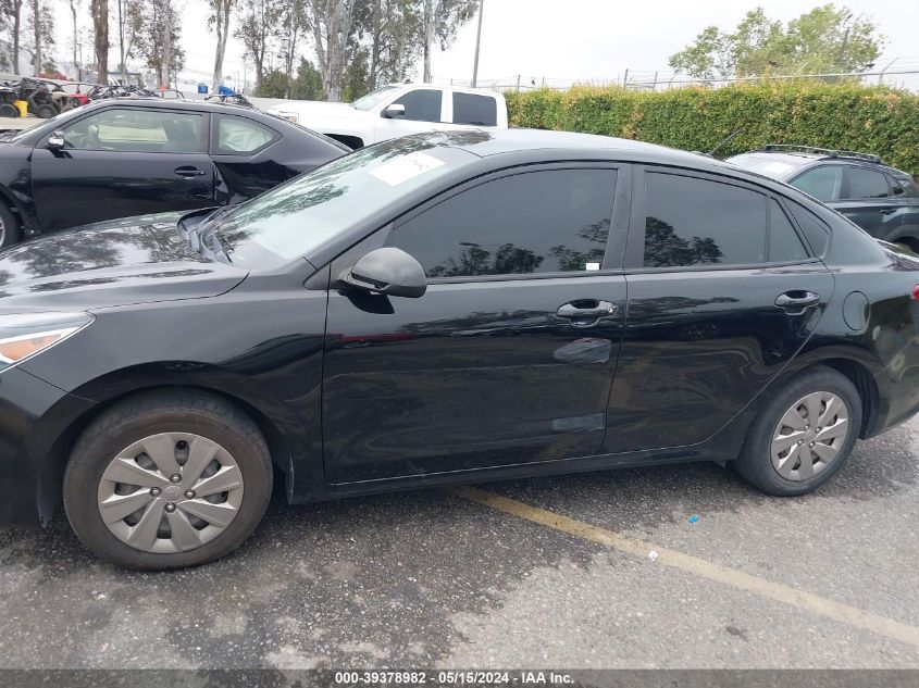 2020 Kia Rio S VIN: 3KPA24AD0LE321958 Lot: 39378982