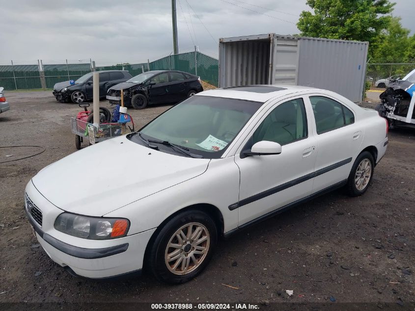 2004 Volvo S60 2.4 VIN: YV1RS61T742370461 Lot: 39378988