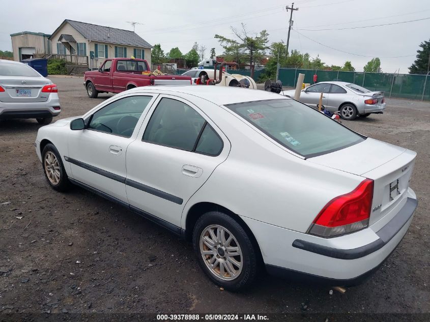 2004 Volvo S60 2.4 VIN: YV1RS61T742370461 Lot: 39378988