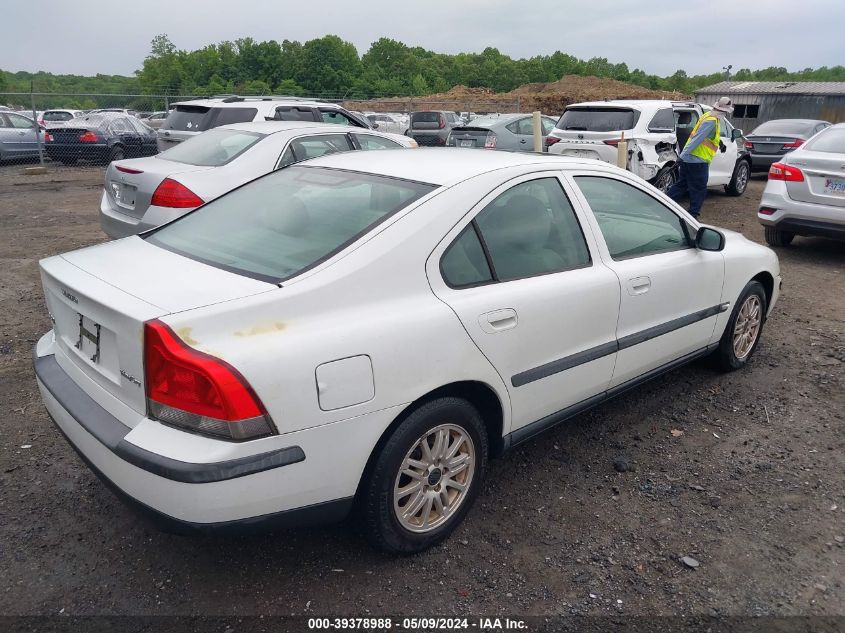 2004 Volvo S60 2.4 VIN: YV1RS61T742370461 Lot: 39378988