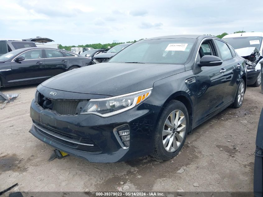 2018 Kia Optima S VIN: 5XXGT4L34JG190856 Lot: 39379023