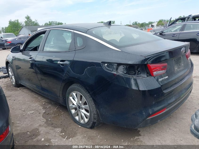 2018 Kia Optima S VIN: 5XXGT4L34JG190856 Lot: 39379023