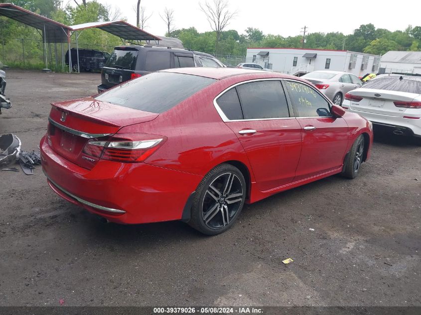 2016 Honda Accord Sport VIN: 1HGCR2F59GA176990 Lot: 39379026