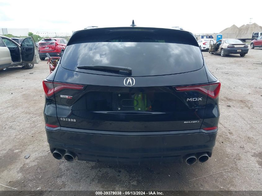 2022 Acura Mdx Type S Advance VIN: 5J8YD8H8XNL002846 Lot: 39379038