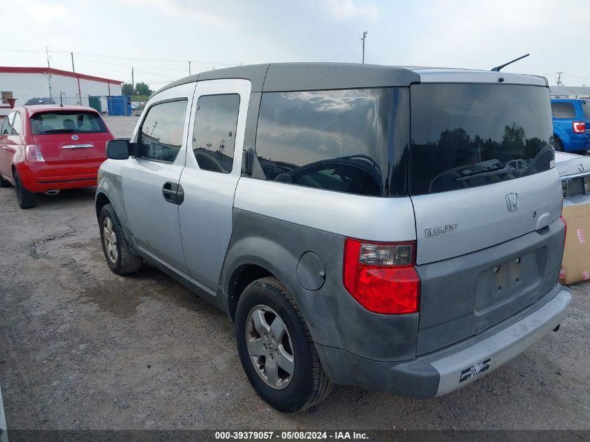 2003 Honda Element Ex VIN: 5J6YH18543L005586 Lot: 39379057