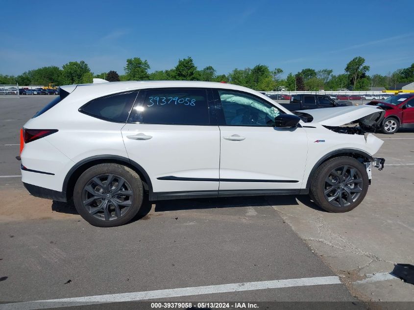 2024 Acura Mdx A-Spec VIN: 5J8YE1H01RL012993 Lot: 39379058