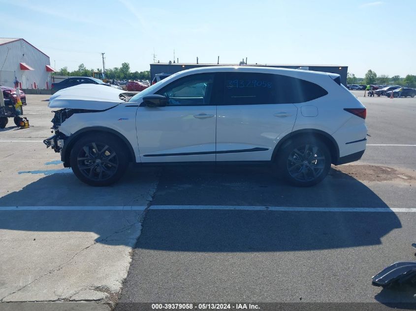 2024 Acura Mdx A-Spec VIN: 5J8YE1H01RL012993 Lot: 39379058