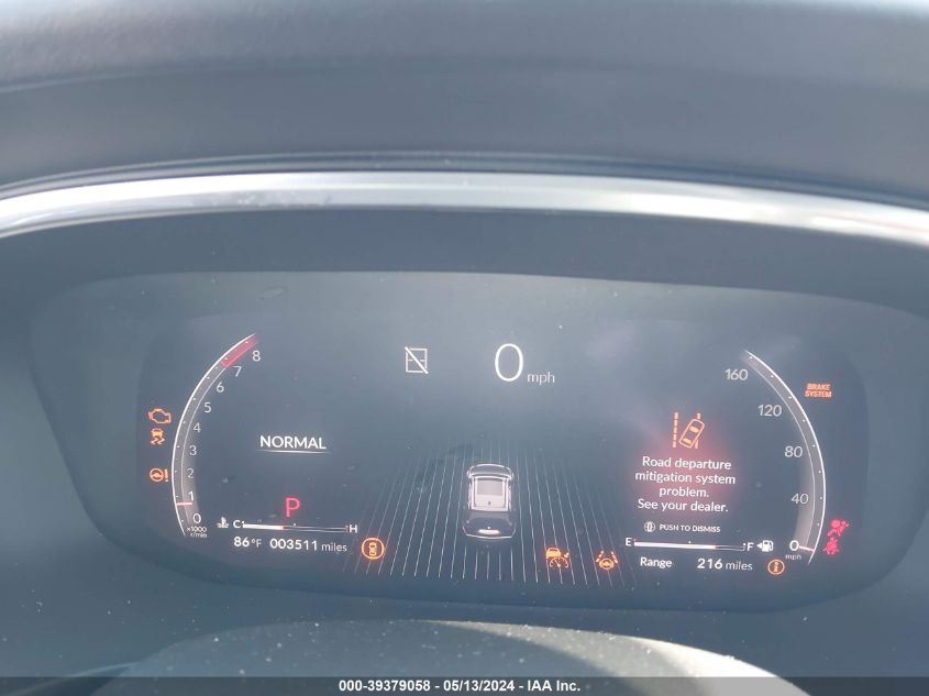 2024 Acura Mdx A-Spec VIN: 5J8YE1H01RL012993 Lot: 39379058