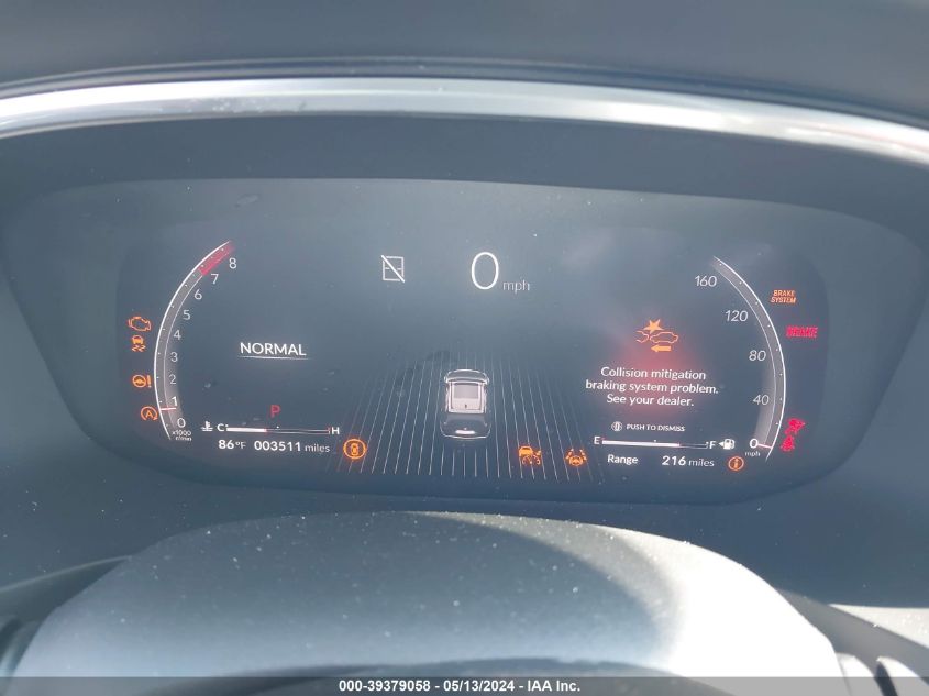 2024 Acura Mdx A-Spec VIN: 5J8YE1H01RL012993 Lot: 39379058