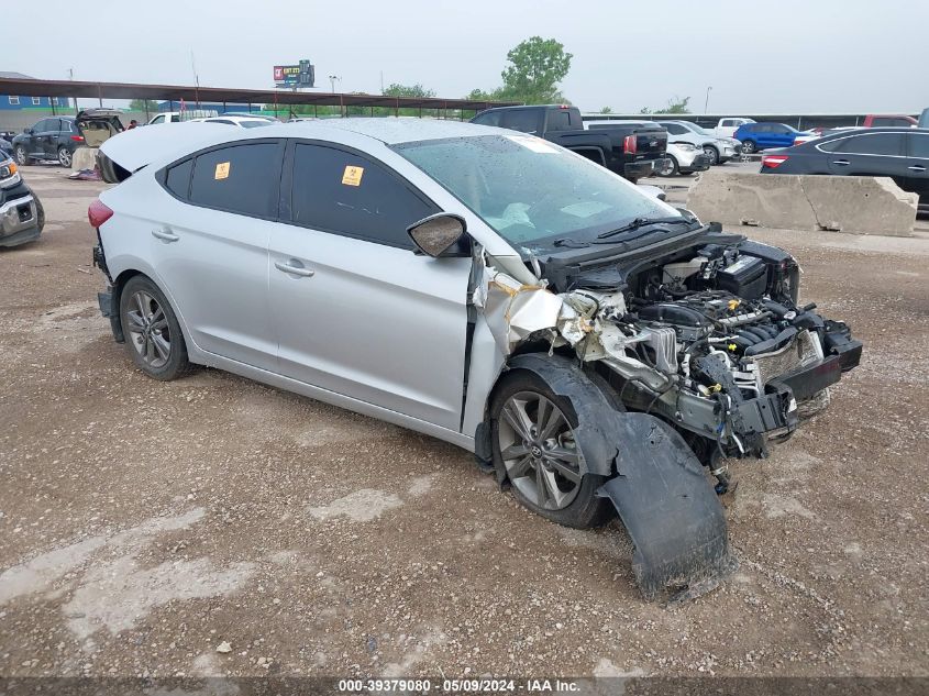 2018 Hyundai Elantra Sel VIN: 5NPD84LF9JH238807 Lot: 39379080