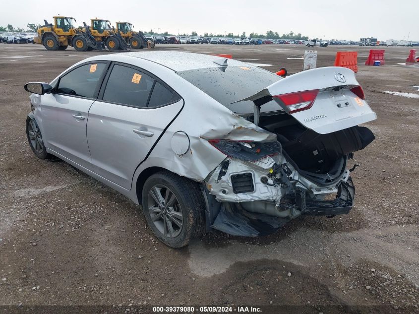 2018 HYUNDAI ELANTRA SEL - 5NPD84LF9JH238807