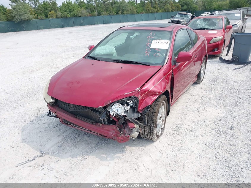 2002 Acura Rsx Type S VIN: JH4DC53032C001421 Lot: 39379092