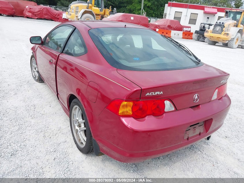 2002 Acura Rsx Type S VIN: JH4DC53032C001421 Lot: 39379092