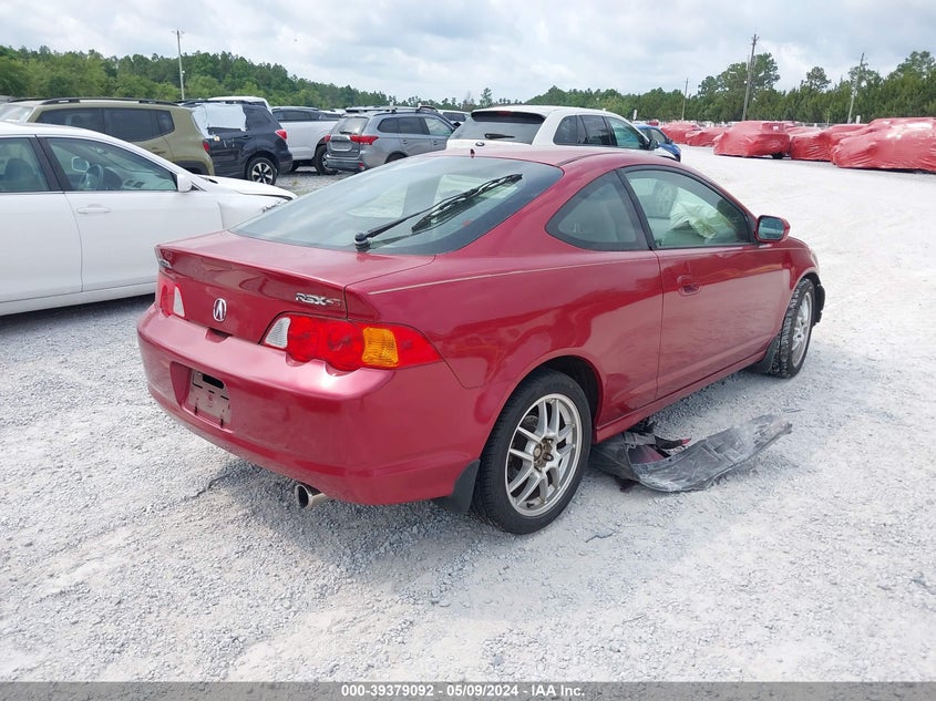 2002 Acura Rsx Type S VIN: JH4DC53032C001421 Lot: 39379092