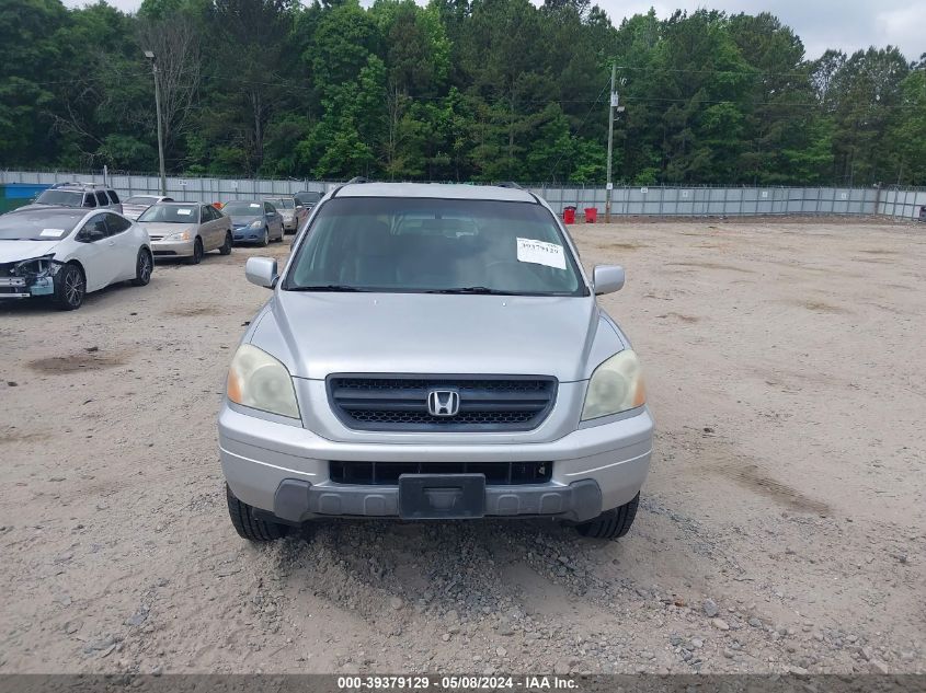 2004 Honda Pilot Ex-L VIN: 2HKYF18674H542267 Lot: 39379129