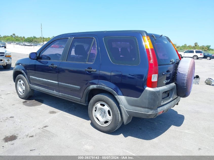 2003 Honda Cr-V Lx VIN: JHLRD68443C018710 Lot: 39379143