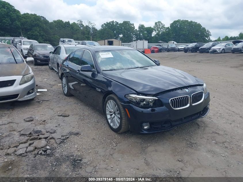 2015 BMW 528I VIN: WBA5A5C53FD521526 Lot: 39379145