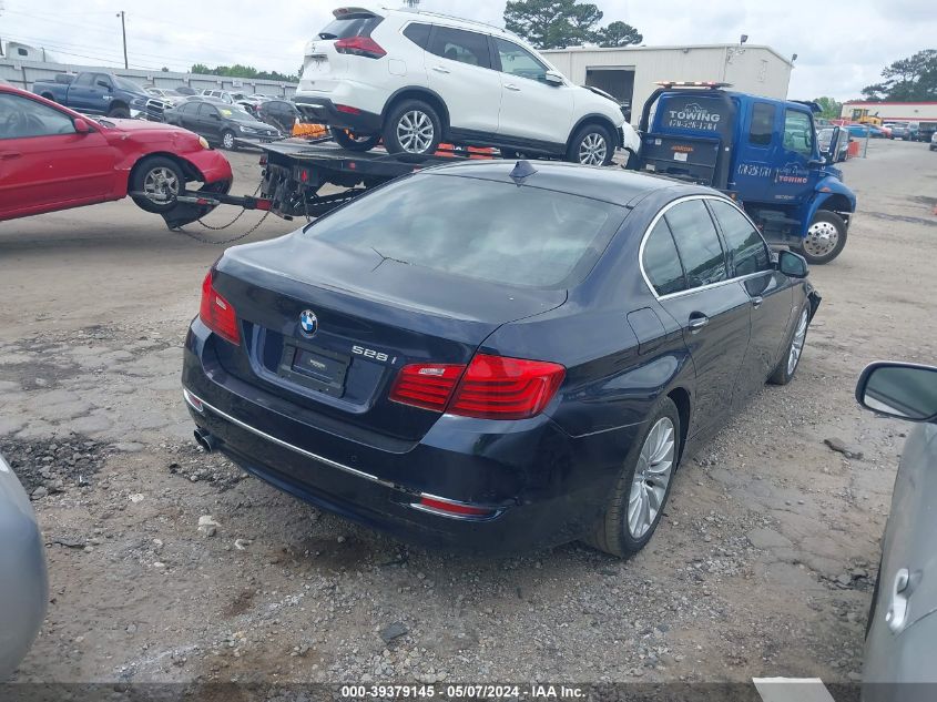 2015 BMW 528I VIN: WBA5A5C53FD521526 Lot: 39379145