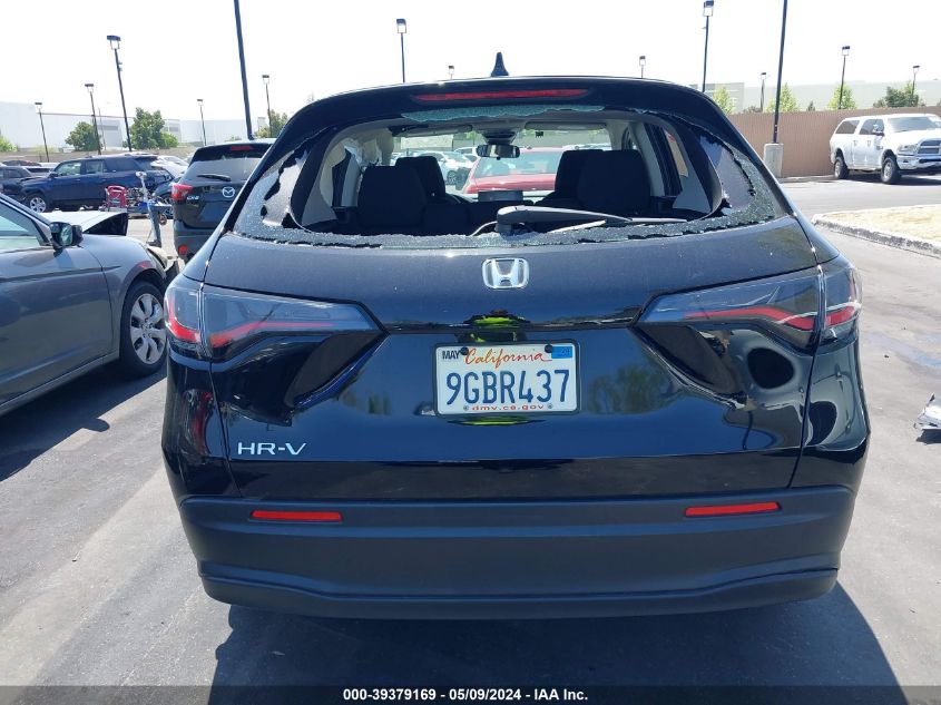 2023 Honda Hr-V 2Wd Lx VIN: 3CZRZ1H33PM742380 Lot: 39379169