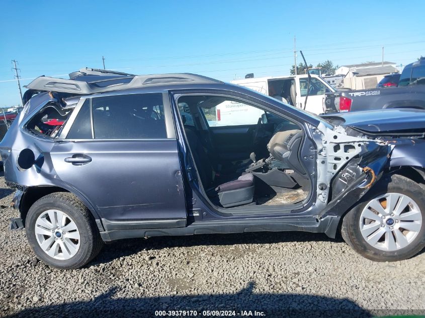 2016 Subaru Outback 2.5I Premium VIN: 4S4BSACCXG3353686 Lot: 39379170