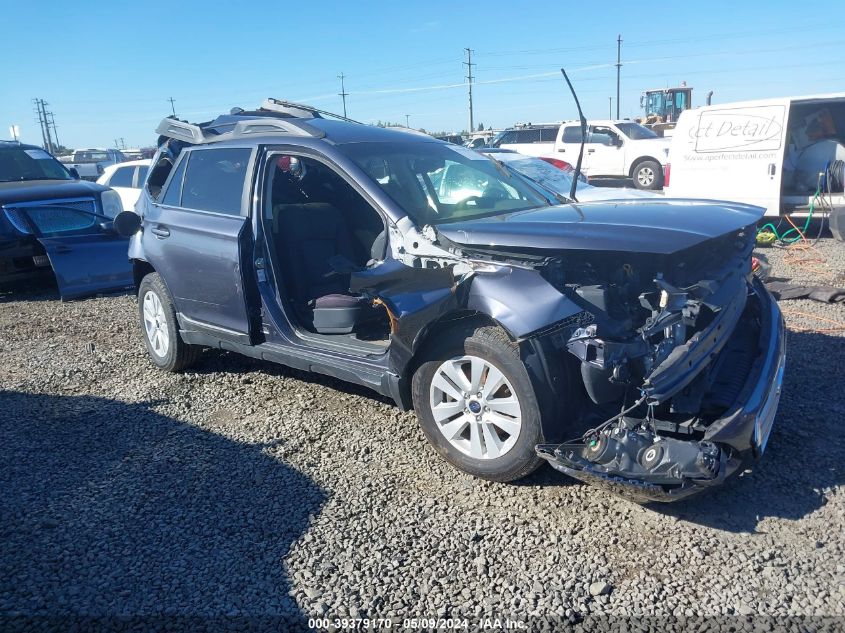 2016 Subaru Outback 2.5I Premium VIN: 4S4BSACCXG3353686 Lot: 39379170