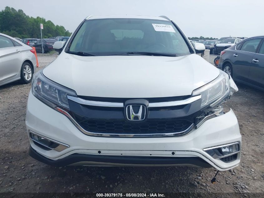 2015 Honda Cr-V Ex-L VIN: 5J6RM3H72FL008522 Lot: 39379175