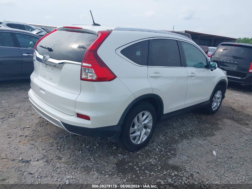 2015 Honda Cr-V Ex-L VIN: 5J6RM3H72FL008522 Lot: 39379175