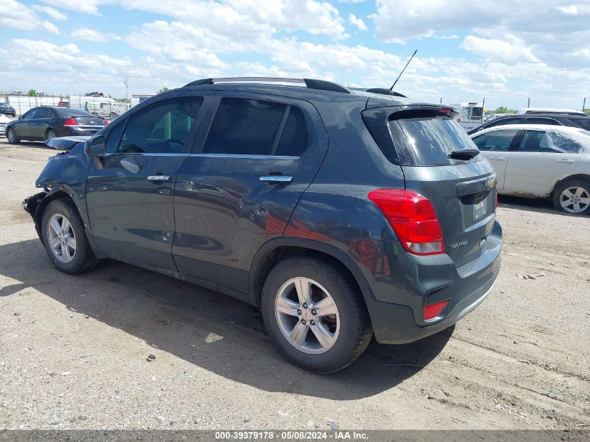 2018 Chevrolet Trax Lt VIN: KL7CJPSB6JB617553 Lot: 39379178