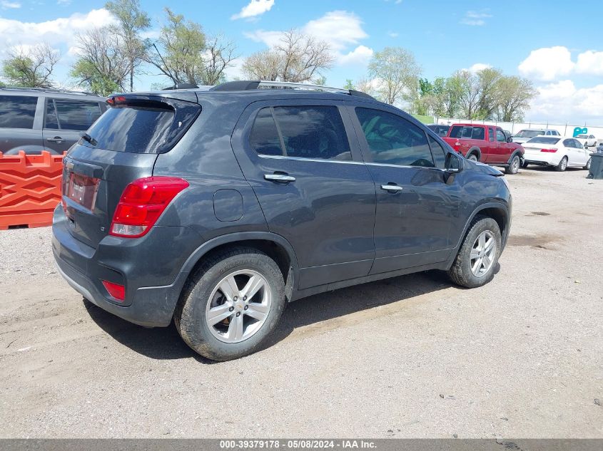 2018 Chevrolet Trax Lt VIN: KL7CJPSB6JB617553 Lot: 39379178