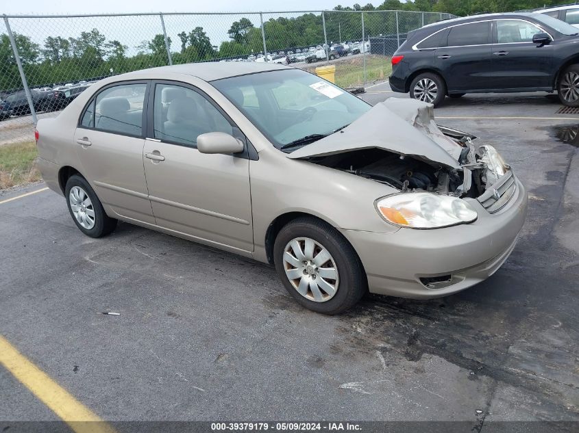 2004 Toyota Corolla Le VIN: 1NXBR32E54Z318859 Lot: 39379179