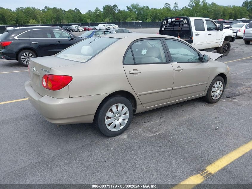 2004 Toyota Corolla Le VIN: 1NXBR32E54Z318859 Lot: 39379179