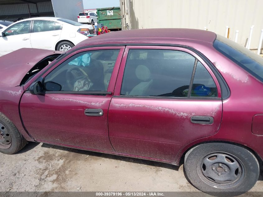 1998 Toyota Corolla Ve VIN: 1NXBR12E5WZ063640 Lot: 39379196