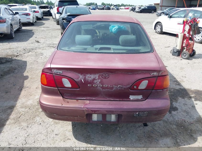 1998 Toyota Corolla Ve VIN: 1NXBR12E5WZ063640 Lot: 39379196