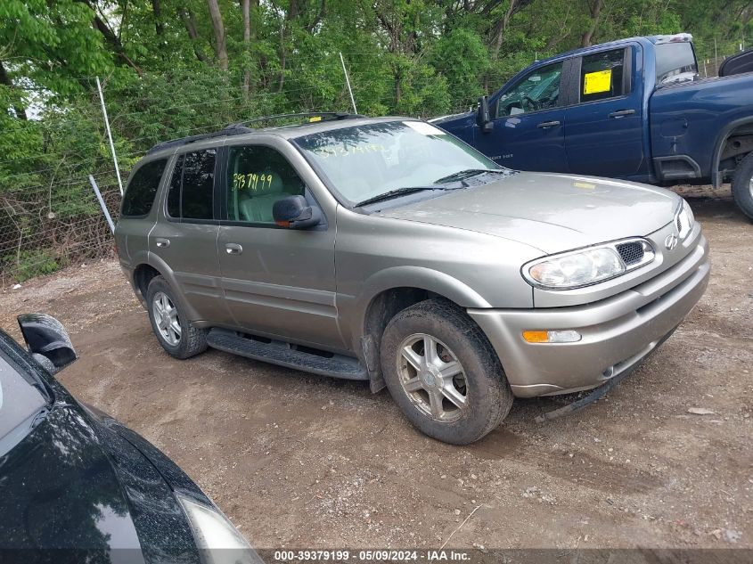 2002 Oldsmobile Bravada VIN: 1GHDT13SX22185414 Lot: 39379199