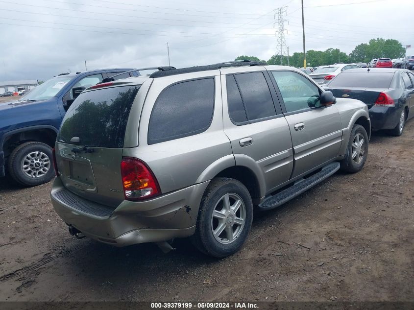 2002 Oldsmobile Bravada VIN: 1GHDT13SX22185414 Lot: 39379199