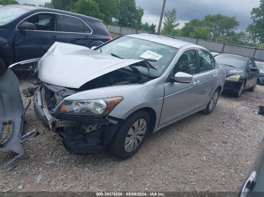 2008 Honda Accord 2.4 Lx VIN: 1HGCP25308A097697 Lot: 39379200