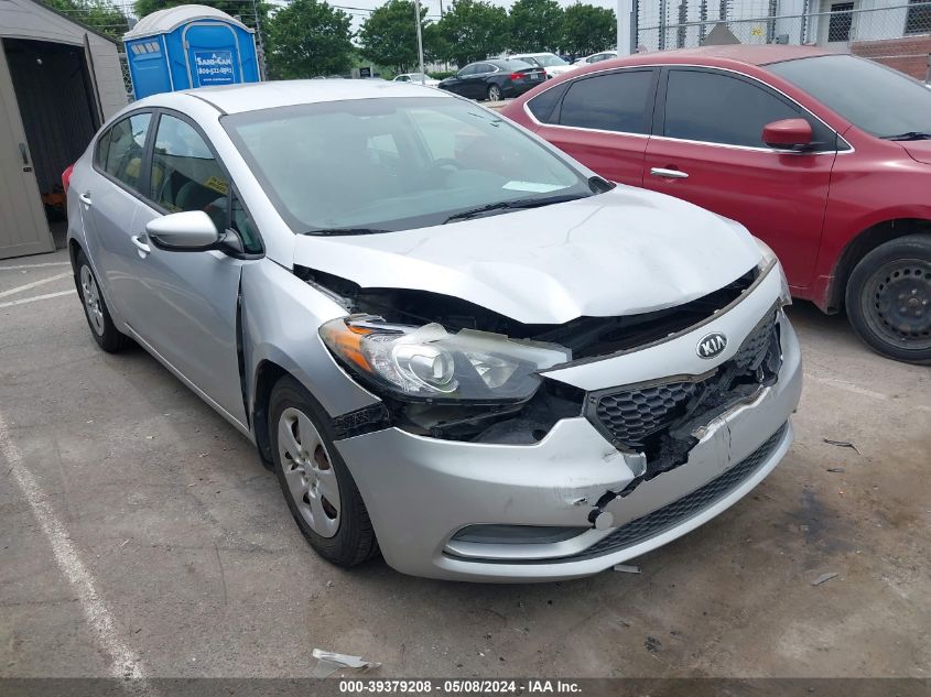 2015 Kia Forte Lx VIN: KNAFK4A6XF5340361 Lot: 39379208