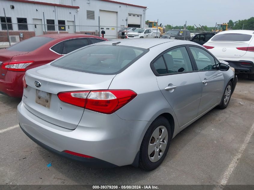 2015 Kia Forte Lx VIN: KNAFK4A6XF5340361 Lot: 39379208