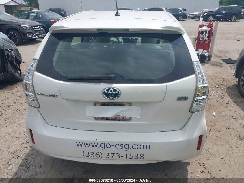 2012 Toyota Prius V Two VIN: JTDZN3EU0C3016305 Lot: 39379216