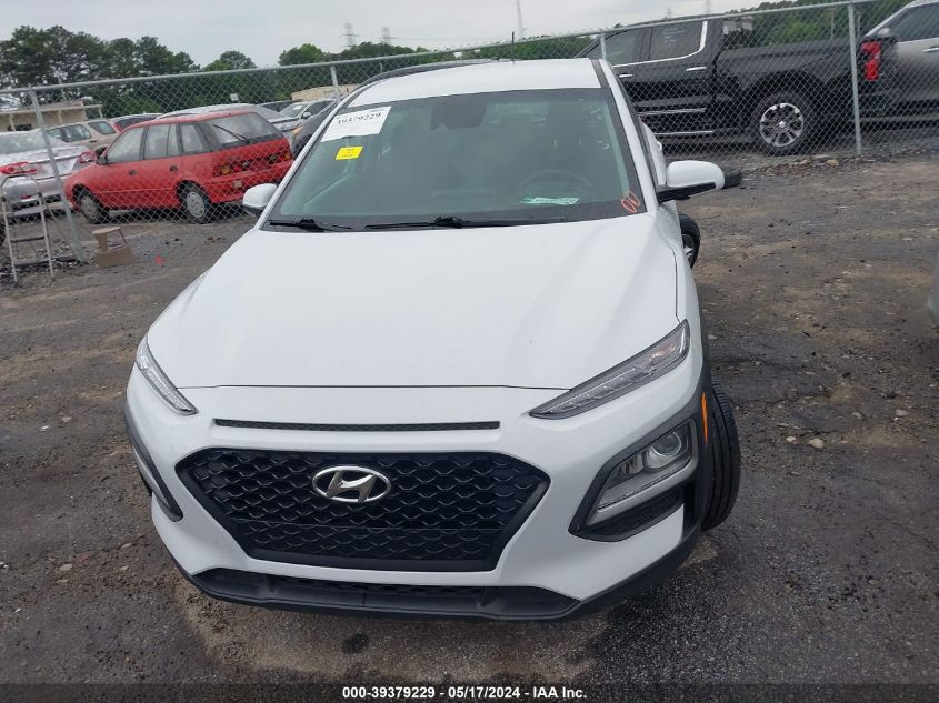 2021 Hyundai Kona Se VIN: KM8K12AA1MU663922 Lot: 39379229
