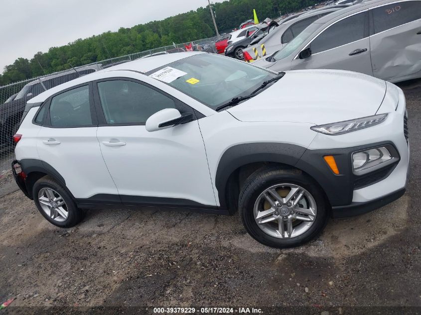 2021 Hyundai Kona Se VIN: KM8K12AA1MU663922 Lot: 39379229