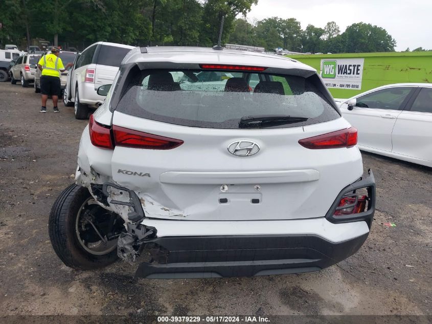 2021 Hyundai Kona Se VIN: KM8K12AA1MU663922 Lot: 39379229