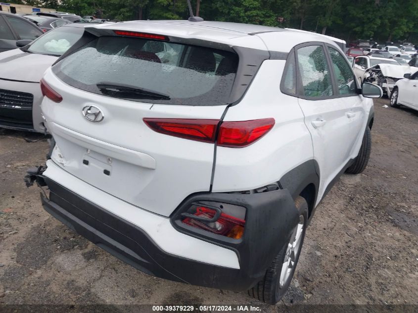 2021 Hyundai Kona Se VIN: KM8K12AA1MU663922 Lot: 39379229