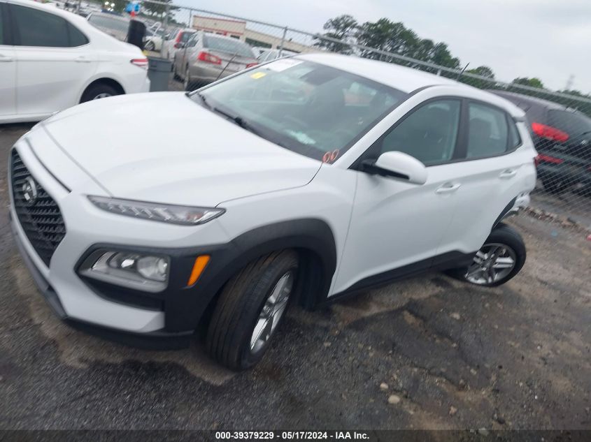 2021 Hyundai Kona Se VIN: KM8K12AA1MU663922 Lot: 39379229