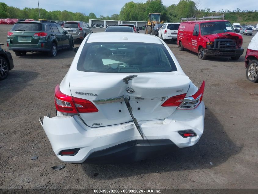 2018 Nissan Sentra Sv VIN: 3N1AB7AP0JY208733 Lot: 39379250