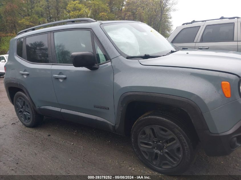 2018 Jeep Renegade Upland Edition 4X4 VIN: ZACCJBAB0JPJ15180 Lot: 39379252